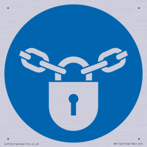 Mandatory: Keep locked